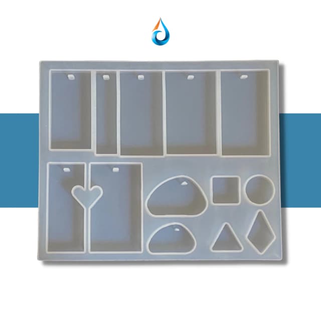 Molde Silicona Llaveros Para Compartir