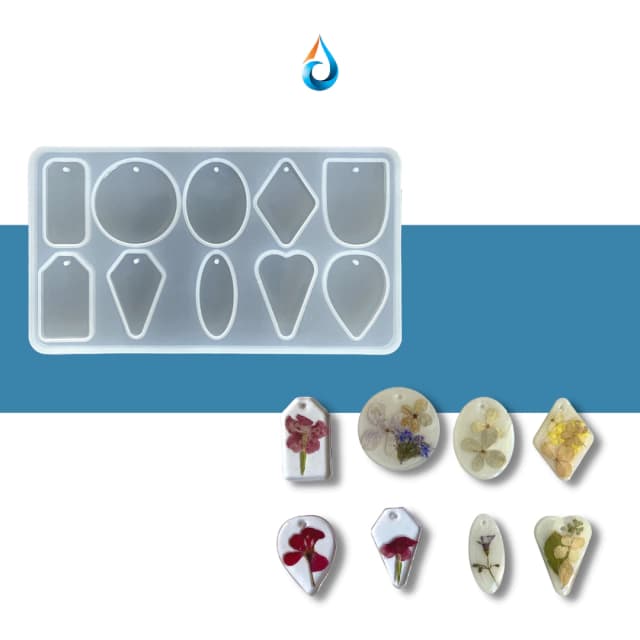 Molde Silicona Oráculo para Dijes Colgantes